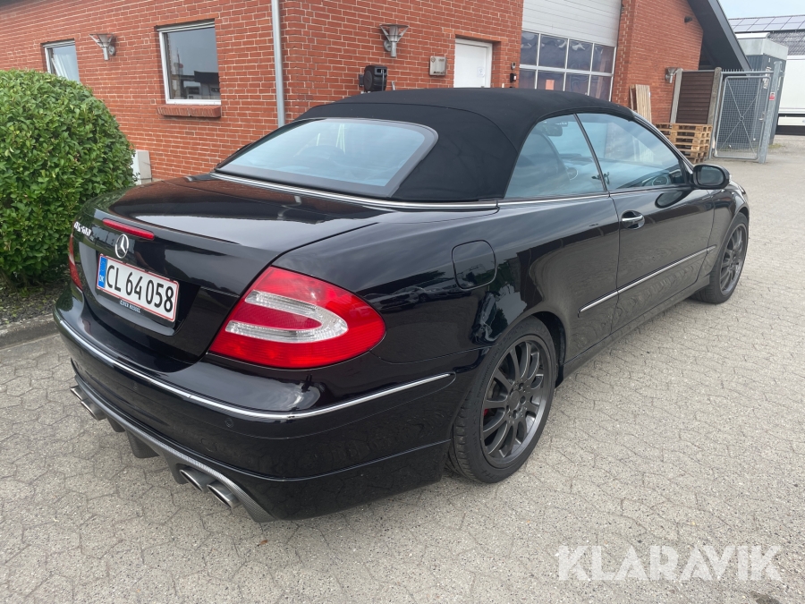 Personbil Mercedes-Benz CLK500