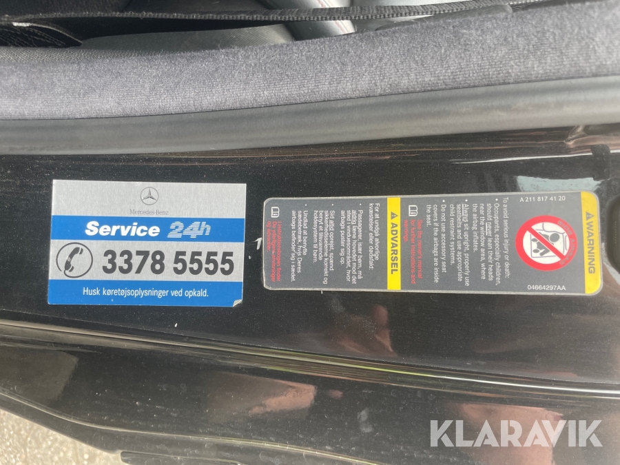 Personbil Mercedes-Benz CLK500
