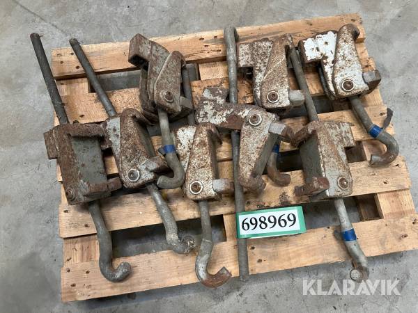 Låse til tvillingehjul Schaad 8 styk