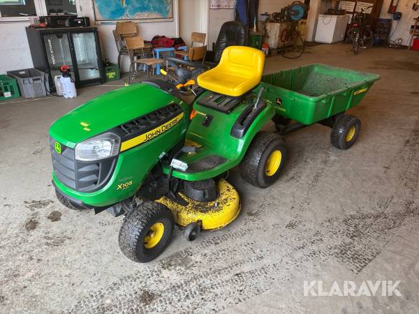 Græsslåmaskine John Deere X105 Auto 