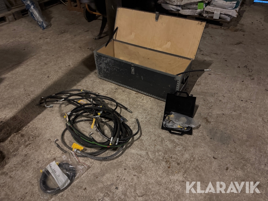 Slangesortiment til nedbrydningsrobot Brokk60