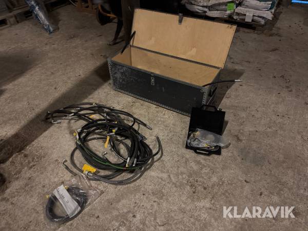 Slangesortiment til nedbrydningsrobot Brokk60