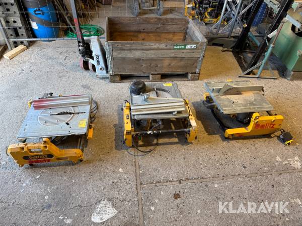 Bordrundsave DeWalt 743, 743, 742
