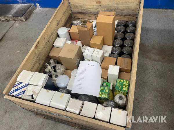 Blandet Lot af diverse filtre