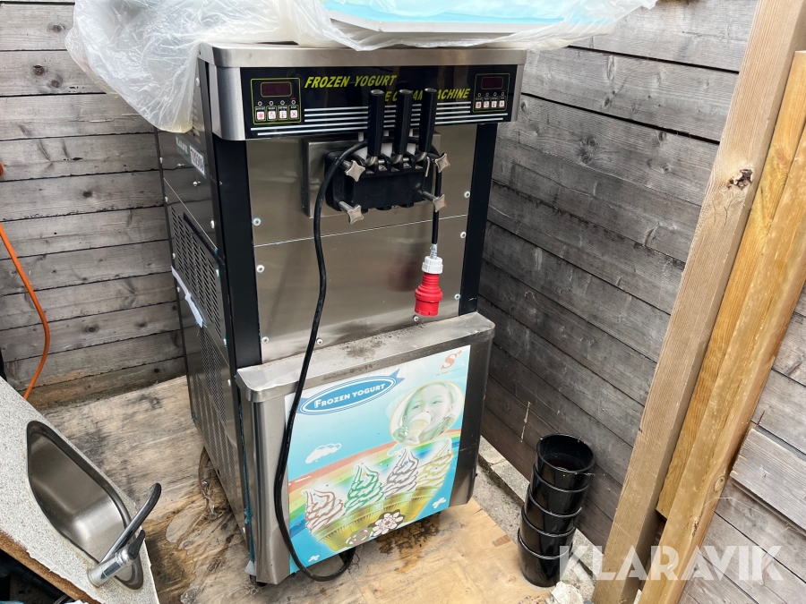 Frozen yougurt maskine