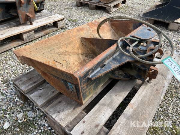 Kipbar planerskovl Vibco