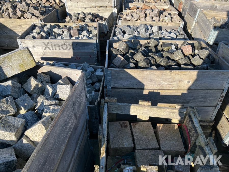 Blandet Chaussesten Granit 14 Paller