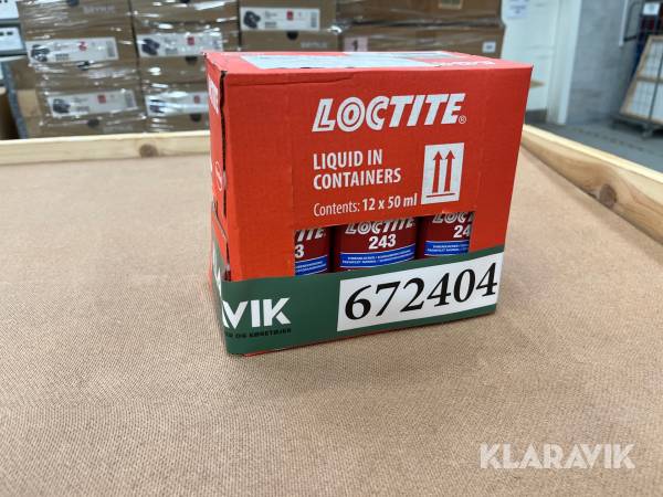 Skruesikring Loctite 243 12x50 ml