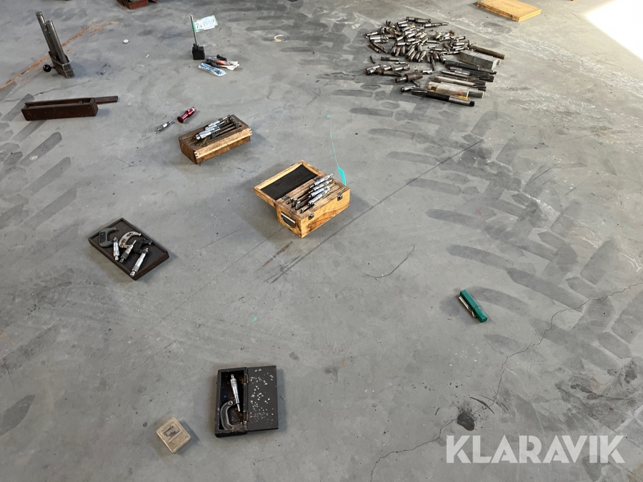 Diverse værktøj fra smedeværksted