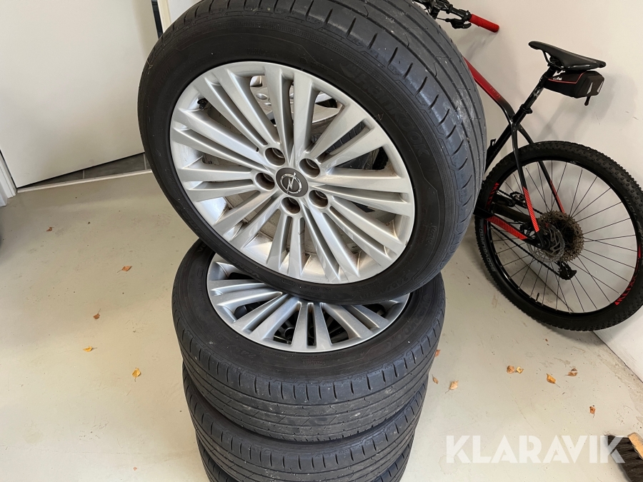 Dæk med fælg 5x120 HANKOOK 245/45R18