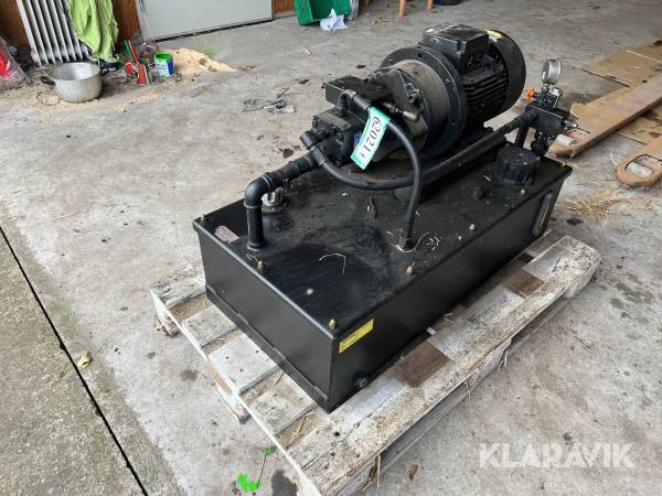 Hydraulikpumpe Hydra Grene testet til 120 bar