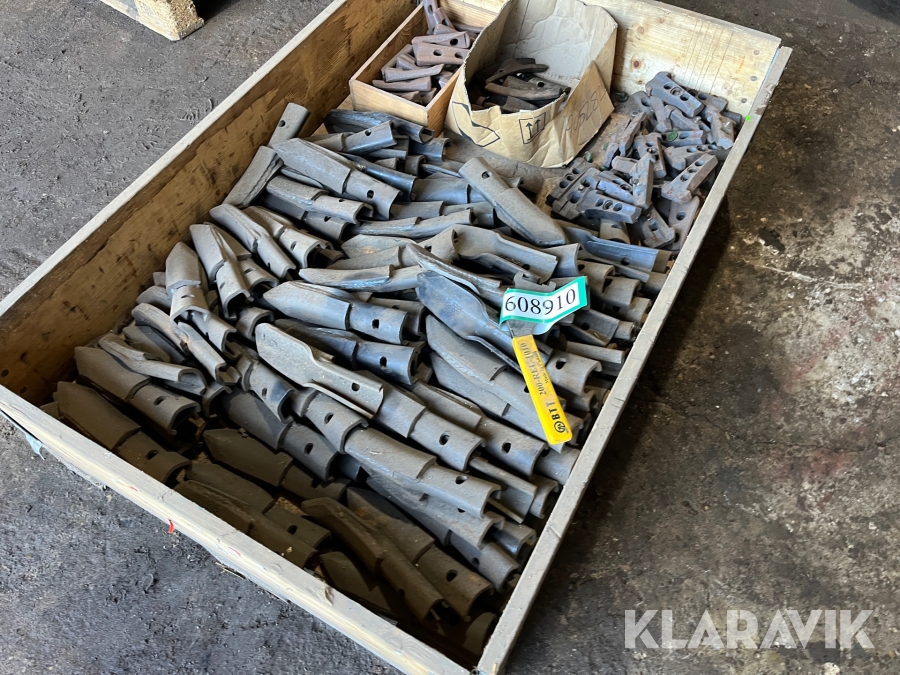 Harvespidser Bourgault + 100 stk