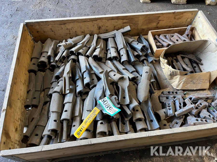 Harvespidser Bourgault + 100 stk