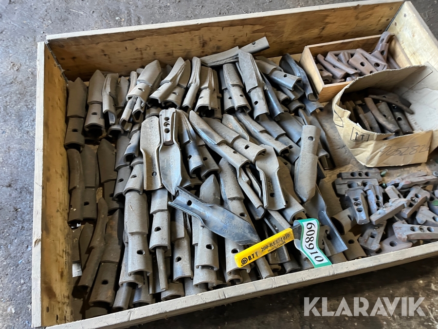 Harvespidser Bourgault + 100 stk
