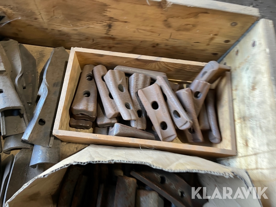 Harvespidser Bourgault + 100 stk