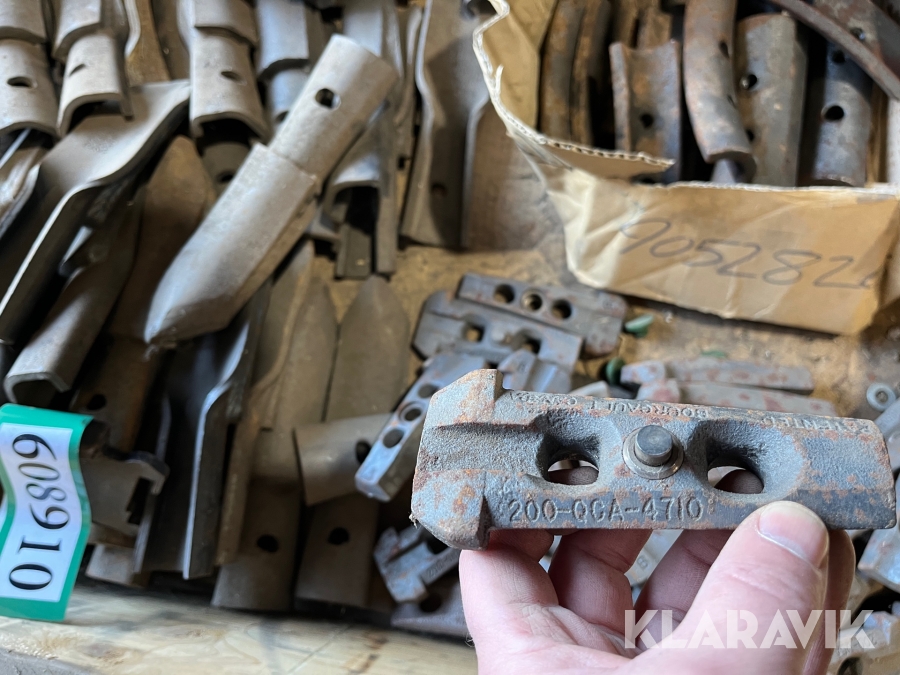 Harvespidser Bourgault + 100 stk
