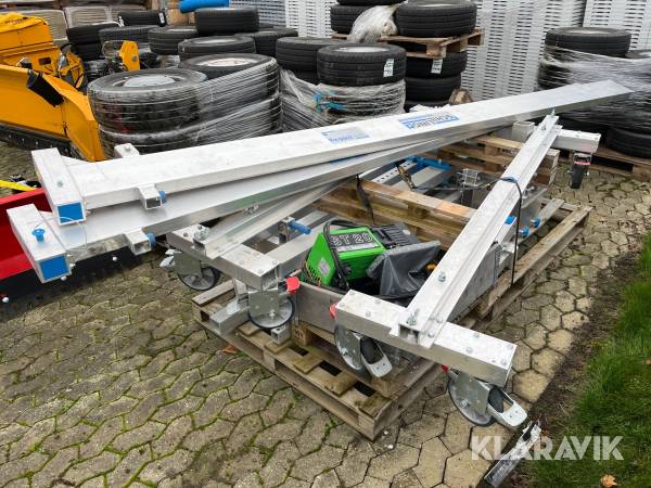 Alu portalkran Schilling 2000 kg med motor