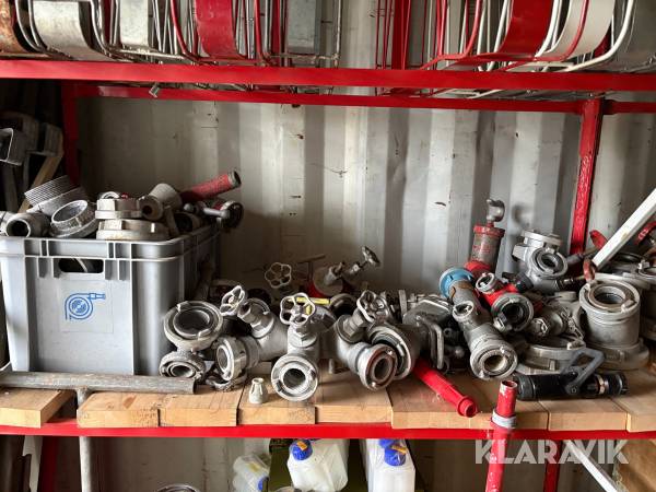 Brandkoblinger og fordelere blandet lot