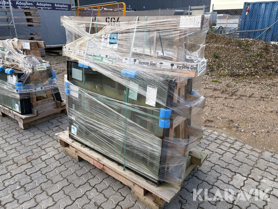 Vinduer Vetrotech Contraflam 60-3 Climaplus 943x1331x47mm - 5 styk