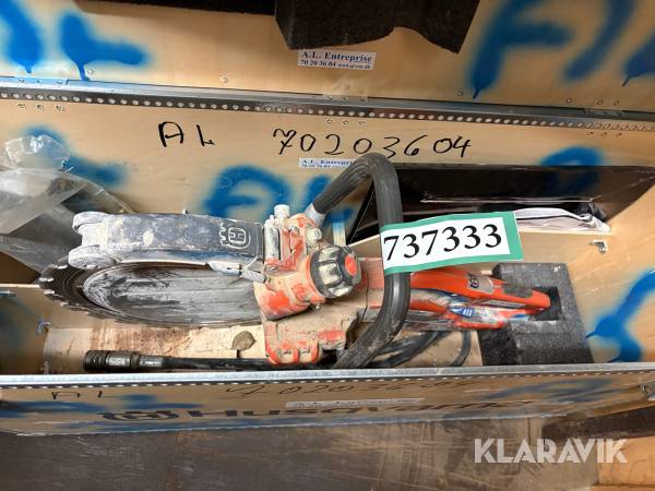 Ringsav med 2 ekstra klinger Husqvarna K 3600 MKII