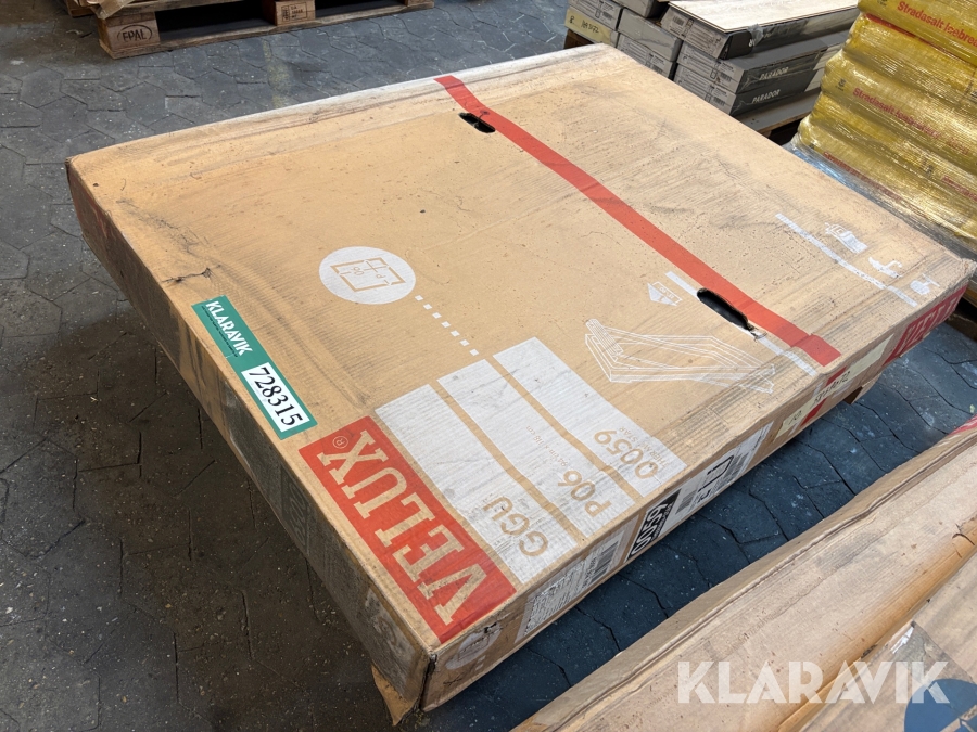 SkråVindue Velux - hvid