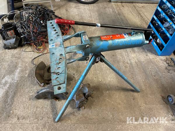 hydraulisk rørbukker,
