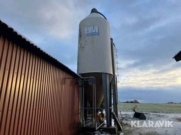 1 styk Foder silo BM 20 kubikmeters