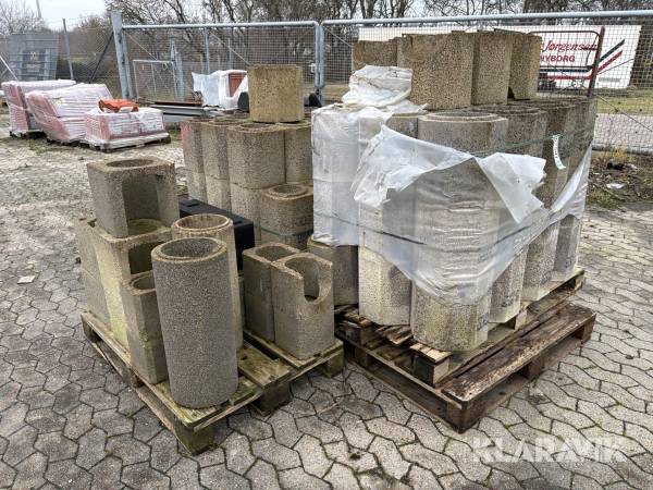 Skorstensmoduler blandet lot