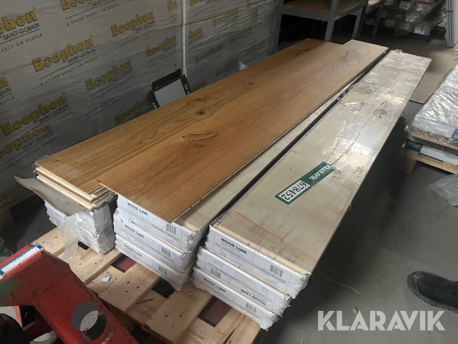 Planke gulv Wood Line Eg 30 m2
