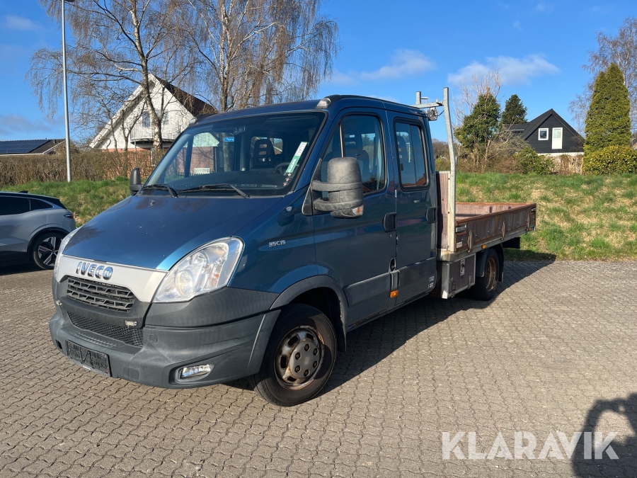 Varebil med lad IVECO Daily 35C D, 35c15L D, 6-G