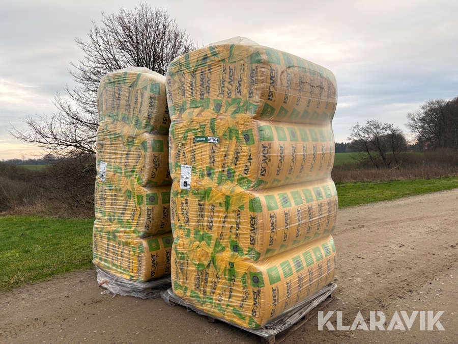 Isolering Isover Murfilt - 2 paller af 31.01kvm