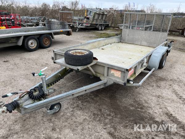 Maskintrailer Ifor Williams GP126GM 3500kg