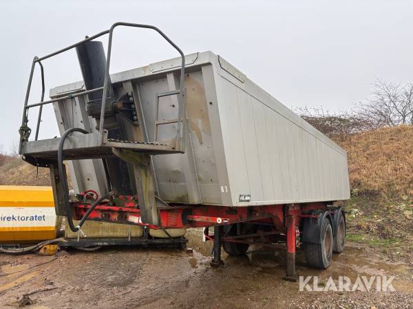 2 akselt tip trailer Kel-Berg T36-2