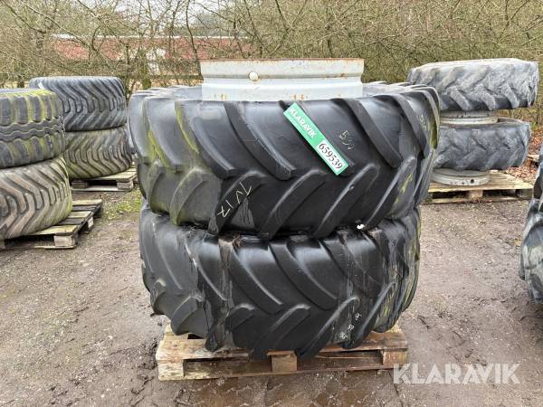 Tvillingehjul Michelin 540/65R30 XM 108 2 styk