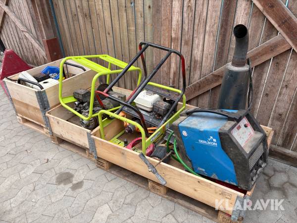 Generator dele - 3 paller