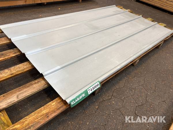 Galvaniseret Tagplader - 3 plader