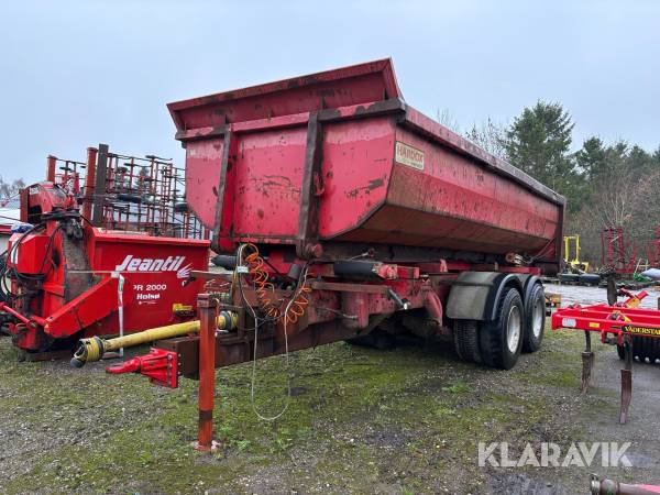 Containervogn wirehejs Skelhøje Hardox