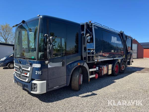 Skraldevogn Mercedes-benz Econic 2630 (l 6x2/4) - 2 kamret