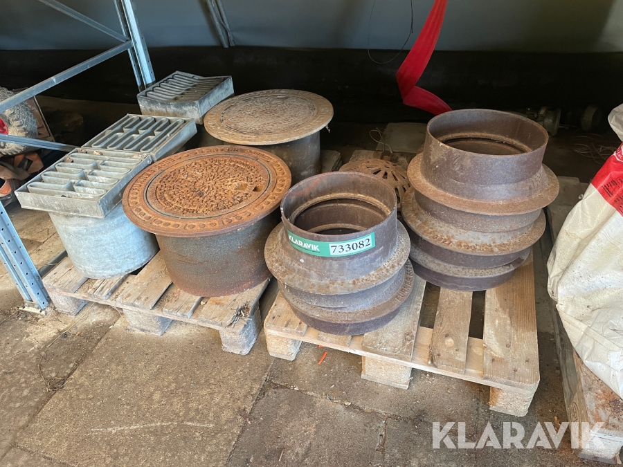 Brønde diverse 8 styk