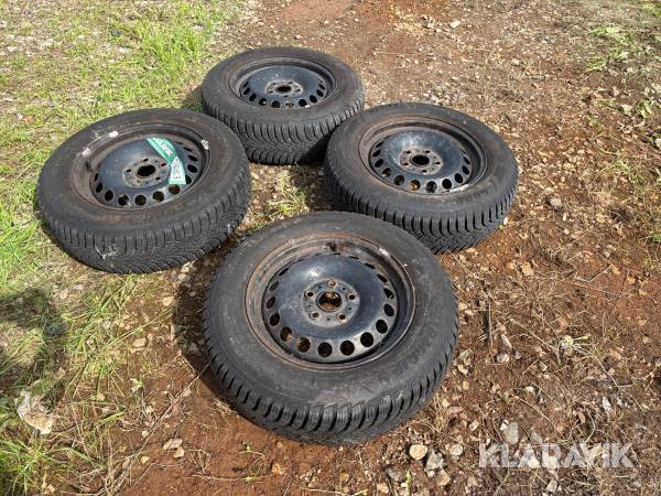 Dæk med stålfælge Goodyear Ultragrip