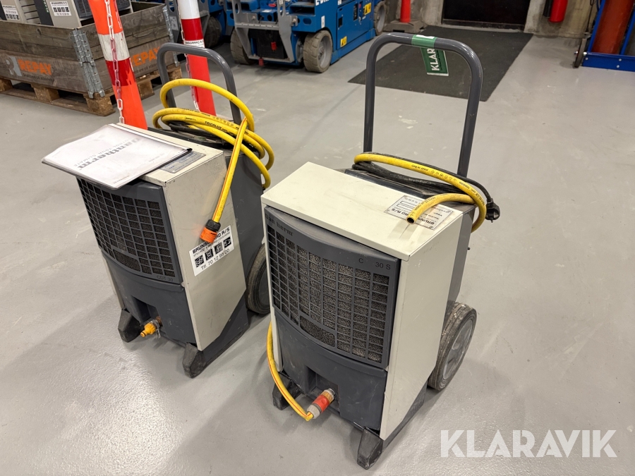 Affugtere Dantherm CDT 30 S MK II og CDT 30 S – 2 styk