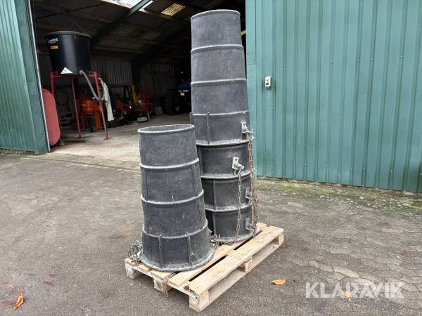 Affaldsskakt til entreprenørbrug Fiel - ca 5m