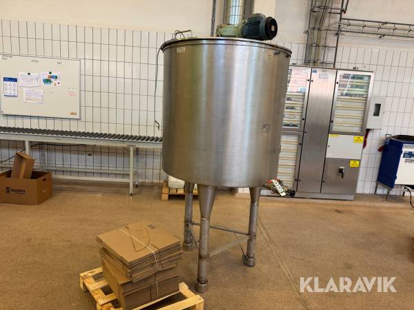 Rustfritstål tank
