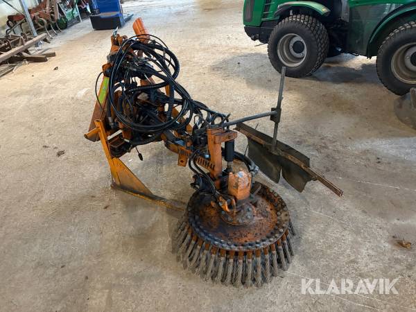 Hydraulisk ukrudtsbørste HWH Ø: 75 cm.