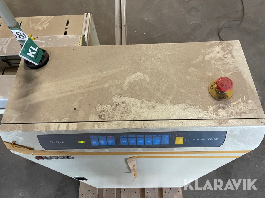 PC Board handlers NUTEK NYE0710UL, Horsens, Klaravik auktion