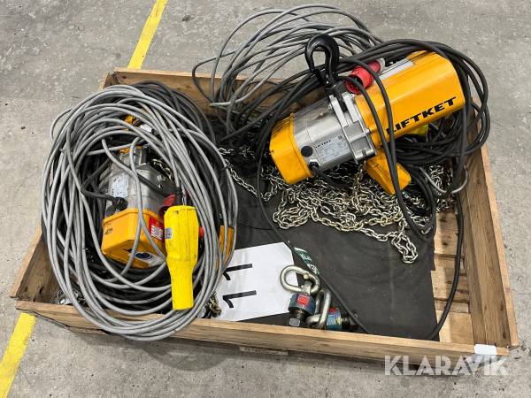 El-kædetaljer Liftket 2000kg - 2 styk