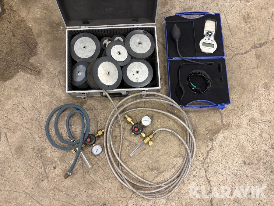 Baggasværktøj + iltmåler