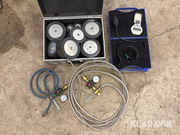 Baggasværktøj + iltmåler