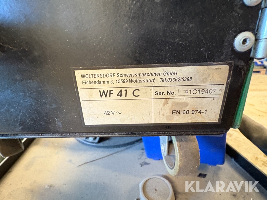 Svejseværk Woltersdorf Mig 450 / wf41