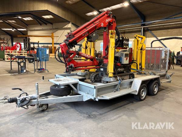 Kran på larvefødder Hymaco Cranes CR5104LHE 7.5 R S